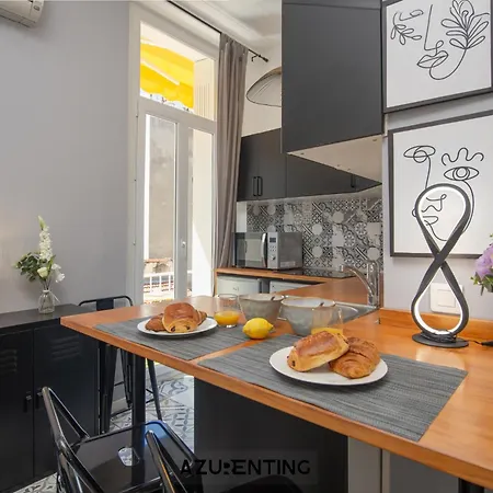 Azurenting - Hoche - Clim - Balcon Apartment